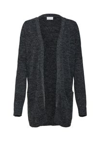 Vila, Damen Cardigan 'VIRIVA L/S KNIT', Grau