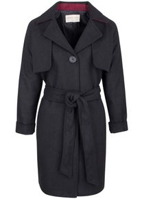 Roosevelt, Damen Mantel, Schwarz