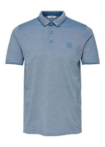 Only & Sons Only & Sons, Herren Poloshirt, Taubenblau