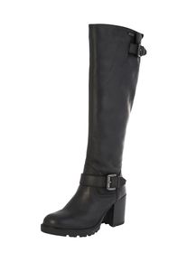 Bugatti, Damen Stiefel mit Dornschlie&szlig;en, Schwarz