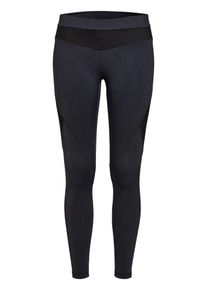 Chiemsee, Damen Sporthose 'LA SANTA FITNESS TIGHTS WITH MESH INSERTS', Schwarz