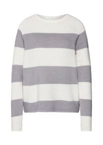 V&eacute;ro Moda VERO MODA, Damen Pullover 'SETHE', Grau / Wei&szlig;