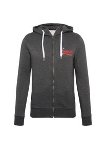 Tom Tailor Denim, Herren Sweatjacke, Schwarz