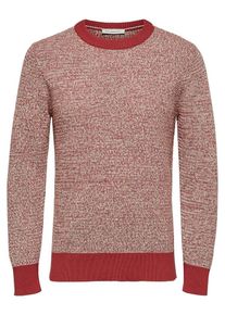 Selected Homme, Herren Strickpullover, Rot