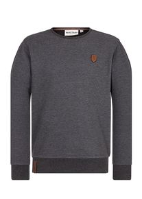 Naketano, Herren Sweatshirt 'La Posta di Falcone', Graphit