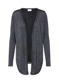 Vila, Damen Strickjacke 'VIINCH L/S TIE KNIT CARIDGAN', Silber