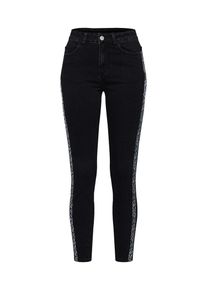 Vila, Damen Jeans, Schwarz