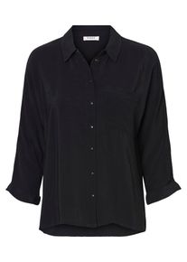 Pieces, Damen Hemd, Schwarz