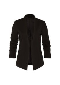 Vila, Damen Blazer mit Dreiviertel&auml;rmeln 'Viher', Schwarz