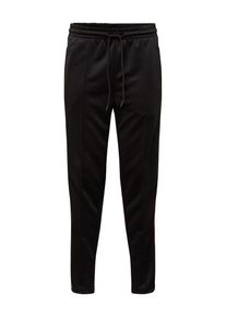 Urban Classics, Herren Hosen 'Side Taped Track Pants', Schwarz