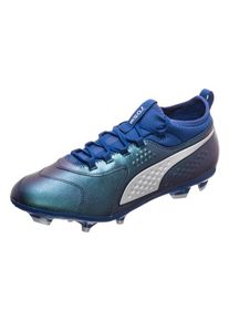 Puma, Herren Fu&szlig;ballschuh 'One 3', Blau / Aubergine