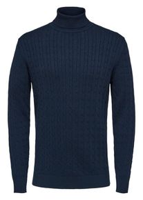Selected Homme, Herren Strickpullover, Nachtblau