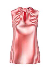 s.Oliver BLACK LABEL, Damen Bluse, Rot / Wei&szlig;