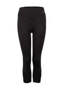 Puma, Damen Sportleggings 'Bold Graphic', Grau / Schwarz