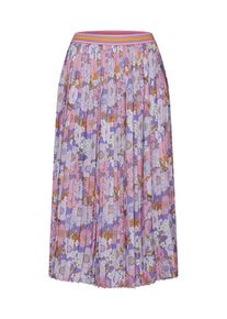 Rich & Royal Rich & Royal, Damen Rock 'Skirt Plissee', Lila / Lavendel / Orange