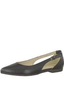 Tamaris, Damen Ballerina, Schwarz