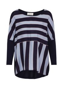 Cartoon, Damen Shirt, Rauchblau / Nachtblau