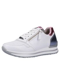Gabor, Damen Sneaker, Dunkelblau / Pink / Wei&szlig;