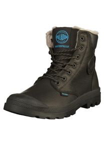 Palladium, Damen Stiefelette, Neonblau / Schwarz