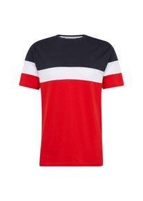 Only & Sons Only & Sons, Herren T-Shirt 'BAILEY COLOURBLOCK SS TEE EXP', Navy / Rot / Wei&szlig;