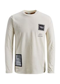 Jack & Jones JACK & JONES, Herren T-Shirt, Grau / Schwarz / Wei&szlig;