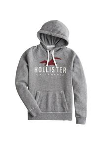 Hollister, Herren Sweatshirt, Grau