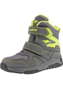 Kangaroos, Winterstiefel 'JOOS V RTX', Grau / Neongr&uuml;n