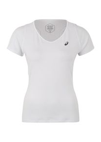 asics, Damen Sport-Shirt, Wei&szlig;