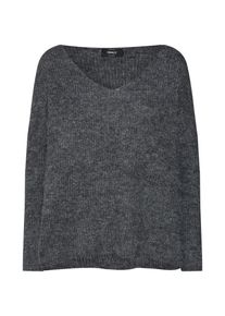 Only, Damen Pullover, Dunkelgrau