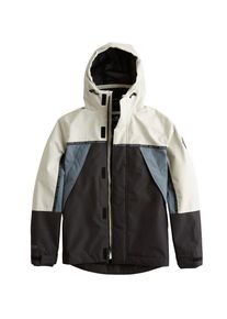 Hollister, Herren Jacke 'AW SHELL JACKET', Creme / Blau / Schwarz