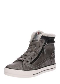 Mustang, Damen Sneaker, Greige / Wei&szlig;
