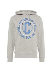 Jack & Jones JACK & JONES, Herren Sweatshirts 'Jcorotto', Rauchblau / Graumeliert