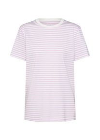 Selected Femme, Damen Shirt 'MY PERFECT', Orchidee / Wei&szlig;