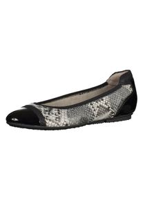Tamaris, Damen Ballerinas, Schwarz / Wei&szlig;