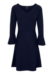 Heine, Damen Strickkleid, Marine