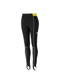 Puma, Damen Leggings 'TZ', Gelb / Rauchgrau / Schwarz