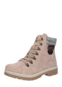 Rieker, Damen Schn&uuml;rstiefelette, Rosa