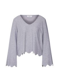 Only, Damen Pullover 'onlCHRISTEL', Hellgrau