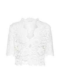 Kaffe, Damen Bolero 'Edda', Wei&szlig;