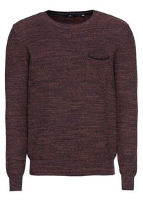Tom Tailor, Herren Pullover, Weinrot