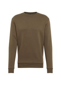 Review, Herren Sweatshirt 'CN BASIC SWEAT', Oliv