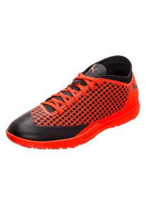Puma, Herren Fu&szlig;ballschuhe 'FUTURE 2.4 TT', Dunkelorange / Schwarz