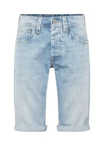 Pepe Jeans, Herren Shorts 'CASH SHORT', Blue Denim