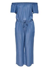 Only Carmakoma, Damen Jumpsuit, Blue Denim