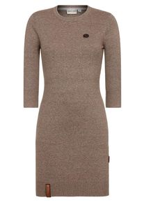 Naketano, Damen Strickkleid, Hellbraun