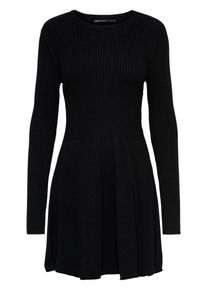 Only, Damen Strickkleid, Schwarz