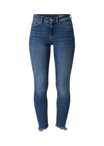 V&eacute;ro Moda VERO MODA, Damen Jeans 'VMSEVEN NW SLIM FRINGE ANKLE JEANS', Blue Denim