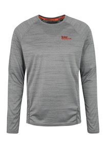 Superdry, Herren Sportshirts 'Active MMicrovent L/S Tee', Grau
