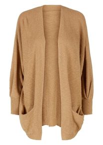 Y.A.S, Damen Strickjacke, Beige