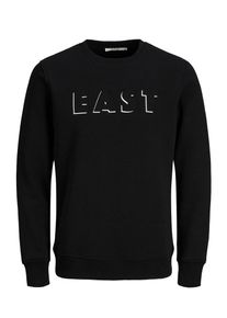 Jack & Jones JACK & JONES, Herren Sweatshirt, Schwarz / Wei&szlig;